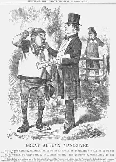 Lord Prints: Great Autumn Manoeuvre, 1873. Artist: Joseph Swain