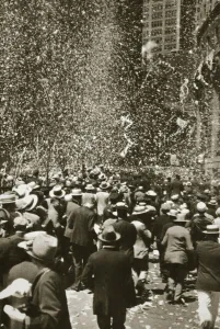 Parade Prints: The Great Blizzard of June, 1927, New York City, USA, 1927