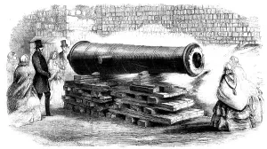 Booty Prints: Great Brass Gun taken from the Chinese