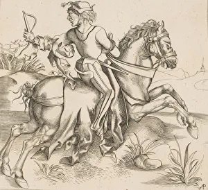 Durer Gallery: The Great Courier (copy), 19th century. Creator: Alois Petrak