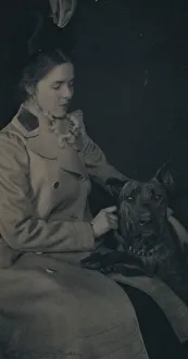 Platinum Prints 1900 Gmgpc Prints: The Great Dane, 1900. Creator: Katharine Sheward Stanbery