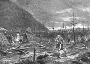 Survivors Prints: The Great Earthquake in Japan; The Scene of the Disaster