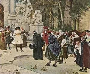 William Frederick Gallery: The Great Elector receives imigrants, (1936). Creator: Unknown