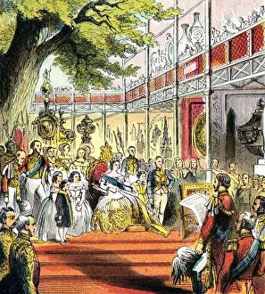 Prefabricated Prints: Great Exhibition of 1851, (c1850s)