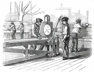Steam Powered Prints: The Great Exhibition Building in Hyde Park - the Sash-Bar Finishing Machine