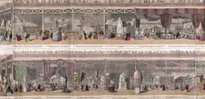 Great Exhibition, Crystal Palace, Hyde Park, London, 1851
