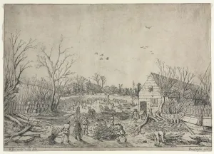 The Great Flood of January 10, 1624 (or Repairing the Broken Dike on the River Lek by Vianen