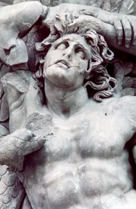 Giant Prints: Detail from the Great Frieze of the Pergamon Altar, 180-159 BC