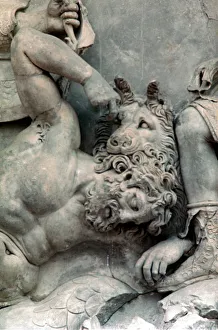 Detail from the Great Frieze of the Pergamon Altar, 180-159 BC