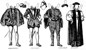 The Great Gallery of Costume: Varied Dresses Worn in the Days of Elizabeth, c1934