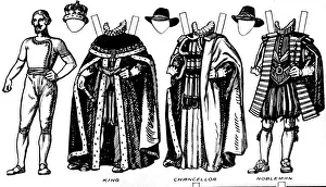 The Great Gallery of Historic Costume: Dresses Worn in James The Firsts Reign, c1934