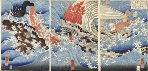 When the Great General Was on the Way to Kyoto from Kyushu... (Meisho Kyushu yori joraku no toki)