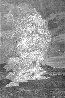 Bates Hw Prints: The Great Geyser; An Icelanders Notes on Iceland, 1875. Creator: Unknown
