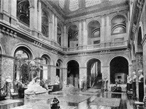 Chancellor Prints: The Great Hall, Bridgewater House, 1908. Artist: HN King