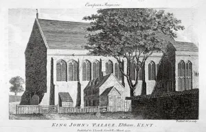 Great Hall Prints: Great Hall of Eltham Palace, Kent, 1792. Artist: Thomas Prattent