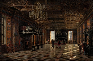 Great Hall Prints: The Great Hall at Frederiksborg Castle during the Reign of Christian IV