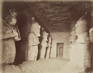 Giant Prints: Great Hall of the Interior of the Great Temple of Ramesses II at Abu Simbel