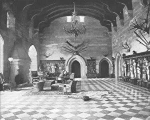 Warwick Castle Collection: The Great Hall, Warwick Castle, Warwickshire, 1894. Creator: Unknown