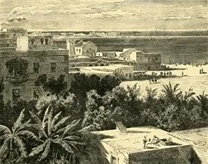 Nile Delta Gallery: The Great Harbour at Alexandria, 1890. Creator: Unknown
