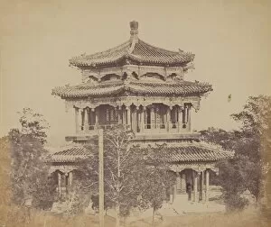 Beato Felix Gallery: The Great Imperial Palace Yuen Min Yuen, Pekin, Before the Burning, October 18, 1860