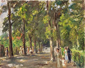 Great Lake Road at Wannsee, c. 1925. Creator: Liebermann, Max (1847-1935)