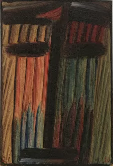 Oil On Cardboard Gallery: Great Meditation (November, 1936, No. 17), 1936. Creator: Javlensky, Alexei
