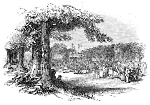 Loyal Gallery: Great Meeting at the New Ground, Guernsey, 1844. Creator: Unknown