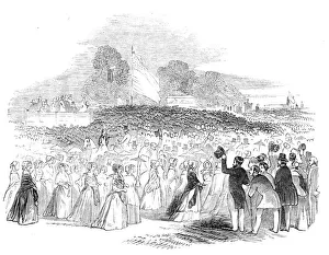 Great meeting in Rhode Island, 1844. Creator: Unknown