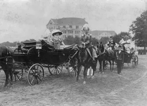 The Great Military Review at Tempelhofer Field, Berlin, Germany, early 20th century