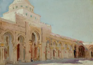 1911 Prints: The Great Mosque of Kairouan-Tunis