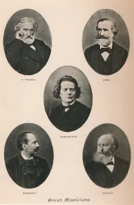 Great Musicians - Plate I. 1895 Great Musicians - Plate I. 1895