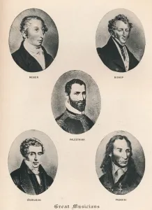 Great Musicians - Plate XV., 1895 Great Musicians - Plate XV., 1895