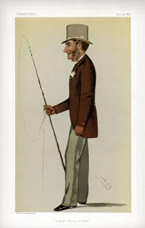 Privy Councillor Gallery: A Great Officer of State, 1881. Artist: Spy