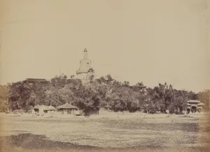 Peking Prints: The Great Pagoda in the Imperial Winter Palace, Pekin, October 29, 1860, 1860