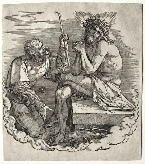 1471 1528 Prints: The Great Passion: Title Page - Christ
