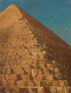 Gizeh Prints: The Great Pyramid, Giza, 1830 or later