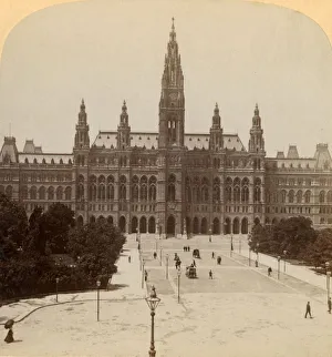 Vienna Gallery: The great Rathhaus, Vienna, Austria (Tower 320 ft