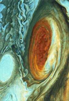 Abstract Collection: Great Red Spot on Jupiter, 1979