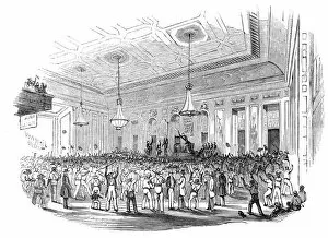 Daniel Collection: Great Repeal Meeting in Washington Hall, 1844. Creator: Unknown