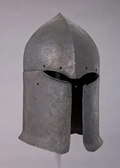 Sallet Prints: Great Sallet, Italian, possibly 1420-50. Creator: Unknown