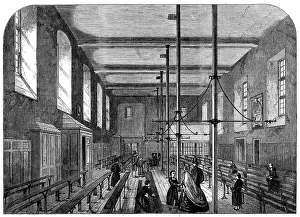 Parents Prints: The Great Schools of England: Christ's Hospital - the Grammar-School