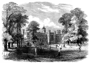 Private School Prints: The Great Schools of England, Rugby School, 1862. Creator: Unknown