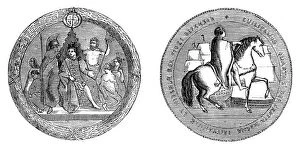 Images Dated 29th February 2008: The Great Seal of King William IV, c1895