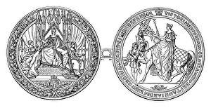 Images Dated 29th February 2008: The Great Seal of Queen Victoria, c1895