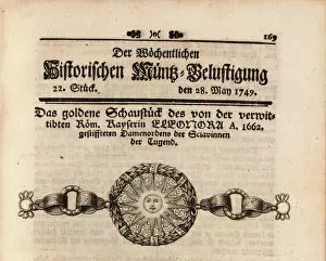 The Great Sign of the Order of the Slaves of Virtue, 1749