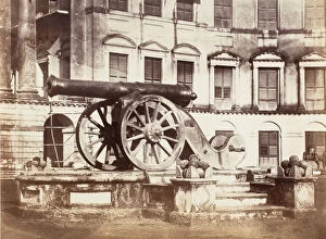 Ammunition Collection: [Great Sikh Gun taken at Ferozshah on the Night of December 21, 1845, Government House