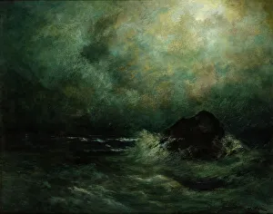 Stormy Prints: Great Silas at Night, 1890. Creator: Robert Crannell Minor