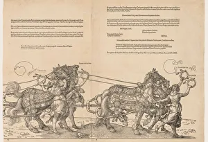 1471 1528 Prints: The Great Triumphal Car of Emperor Maximilian