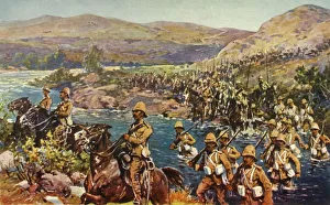 The Great Turning Movement - Crossing the Riet, (1901). Creator: Unknown