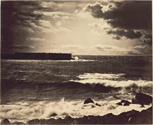 The Great Wave, Sète, 1857. Creator: Gustave Le Gray